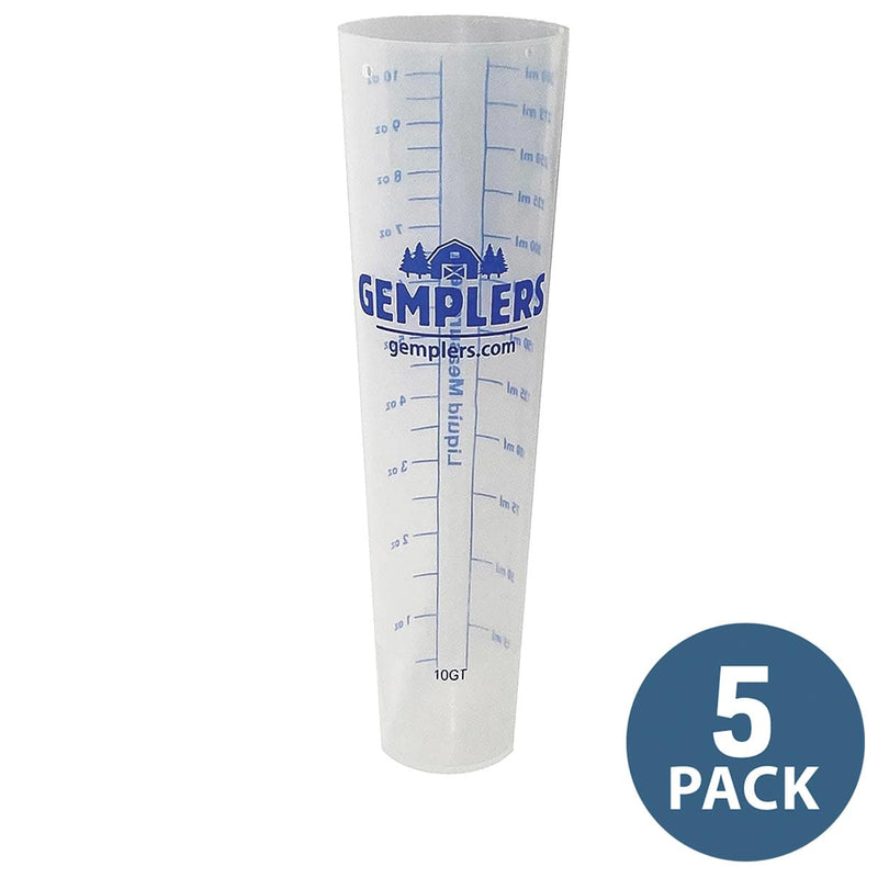 Gemplers 10-oz Polypropylene Measuring Tube | 5 Pack
