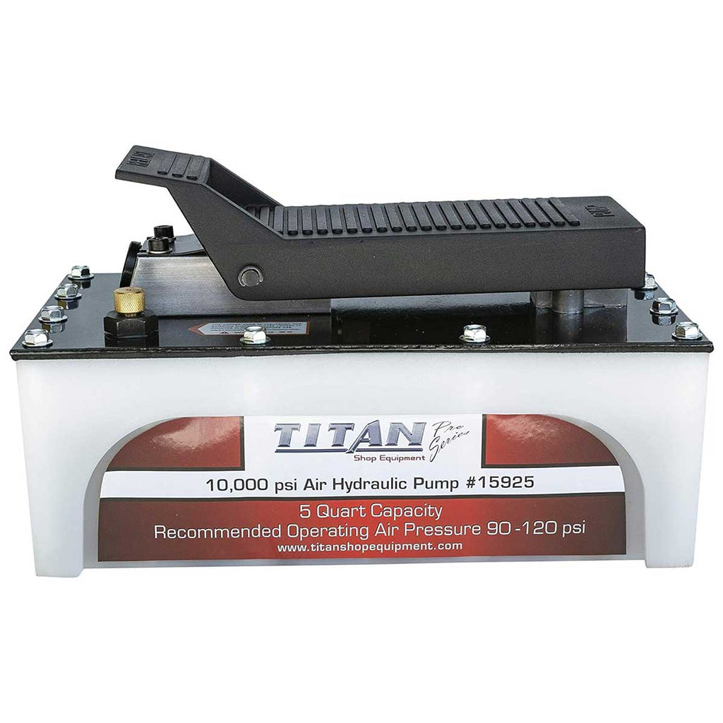 Image of the pump included with the AME Titan Tire Bead Breaker Kit