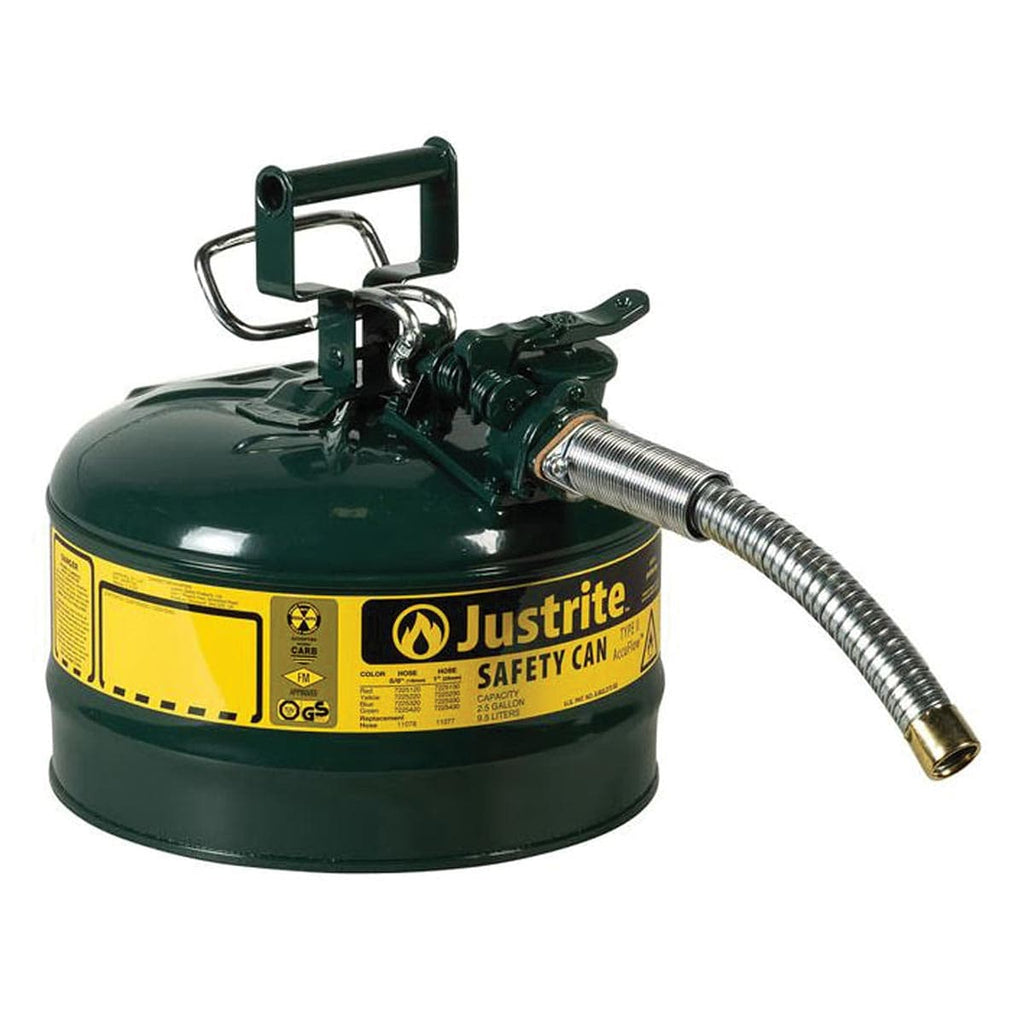 Justrite Type II AccuFlow Safety Can