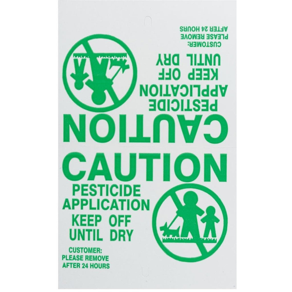 herbicide spraying signs Gemplers State Specific Lawn Pesticide Application Signs & Stakes