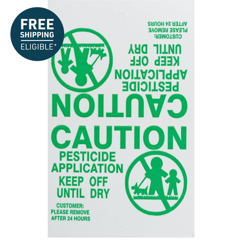 Gemplers State Specific Lawn Pesticide Application Signs | 25 Pack