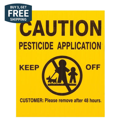 Pesticide Signs