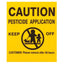 Universal Pesticide Application Signs