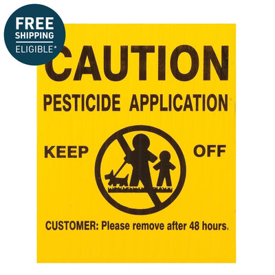 Universal Pesticide Application Signs