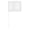 Blackburn 4" x 5" Marking Flags with PVC Stakes | 50 Pack