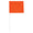 Blackburn 4" x 5" Marking Flags with PVC Stakes | 50 Pack