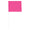 Blackburn 5" x 6" PVC Marking Flags with PVC Stakes | 50 Pack