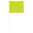 Blackburn 4" x 5" Marking Flags with PVC Stakes | 50 Pack