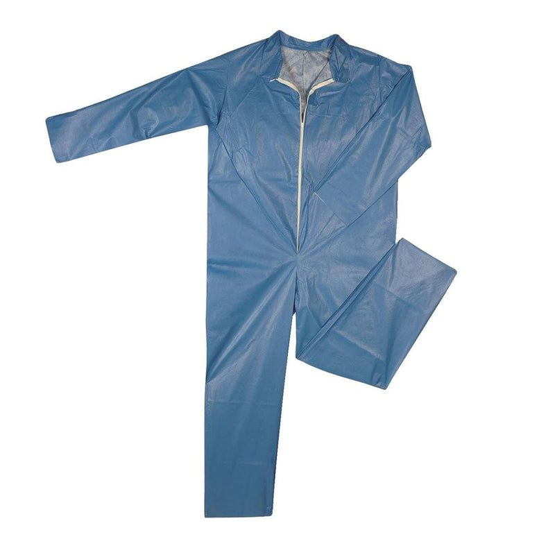 Gemplers Blue Poly-Coated Coveralls