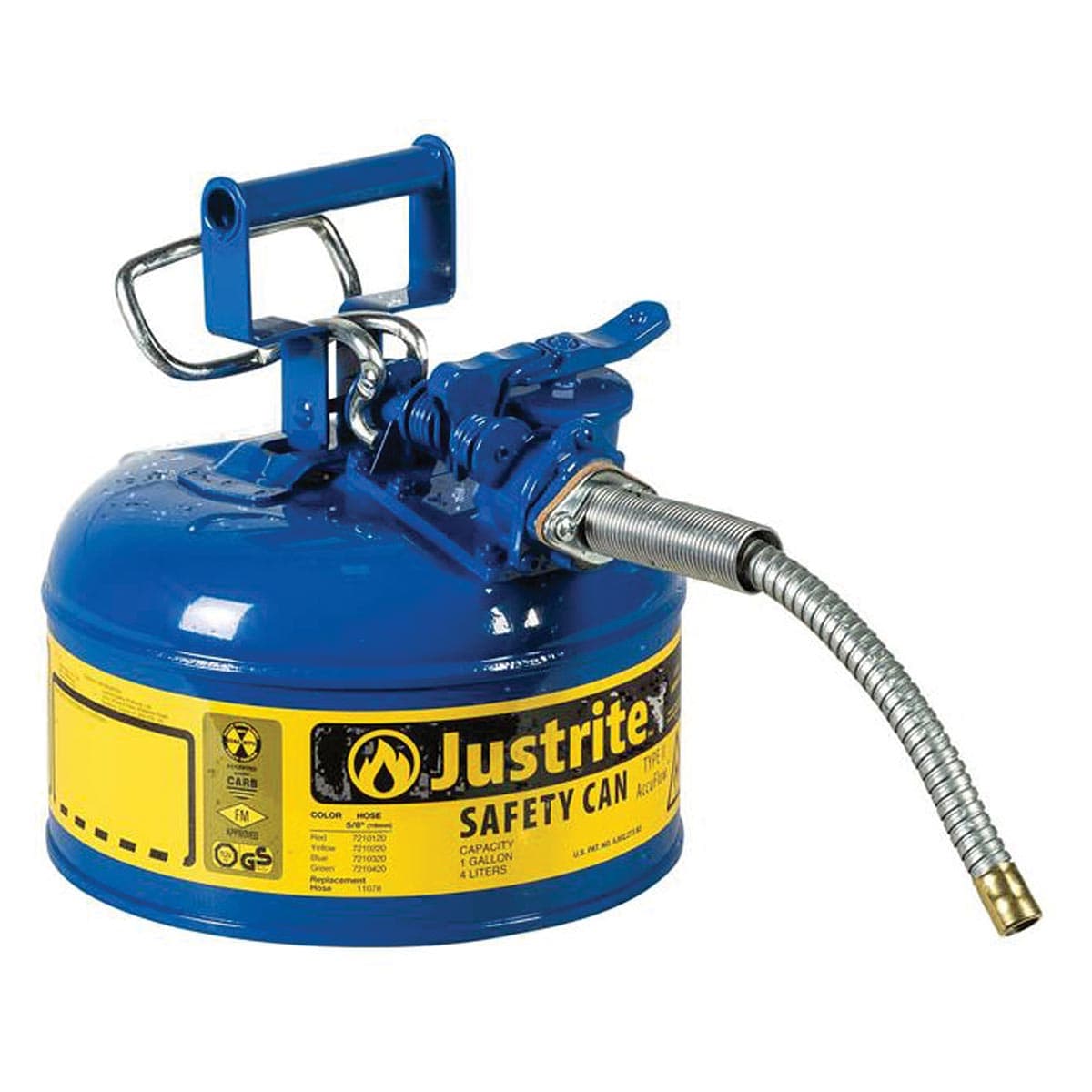 Justrite Type II AccuFlow Safety Can