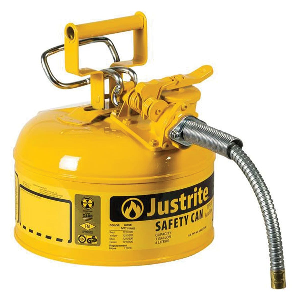 Justrite Type II AccuFlow Safety Can