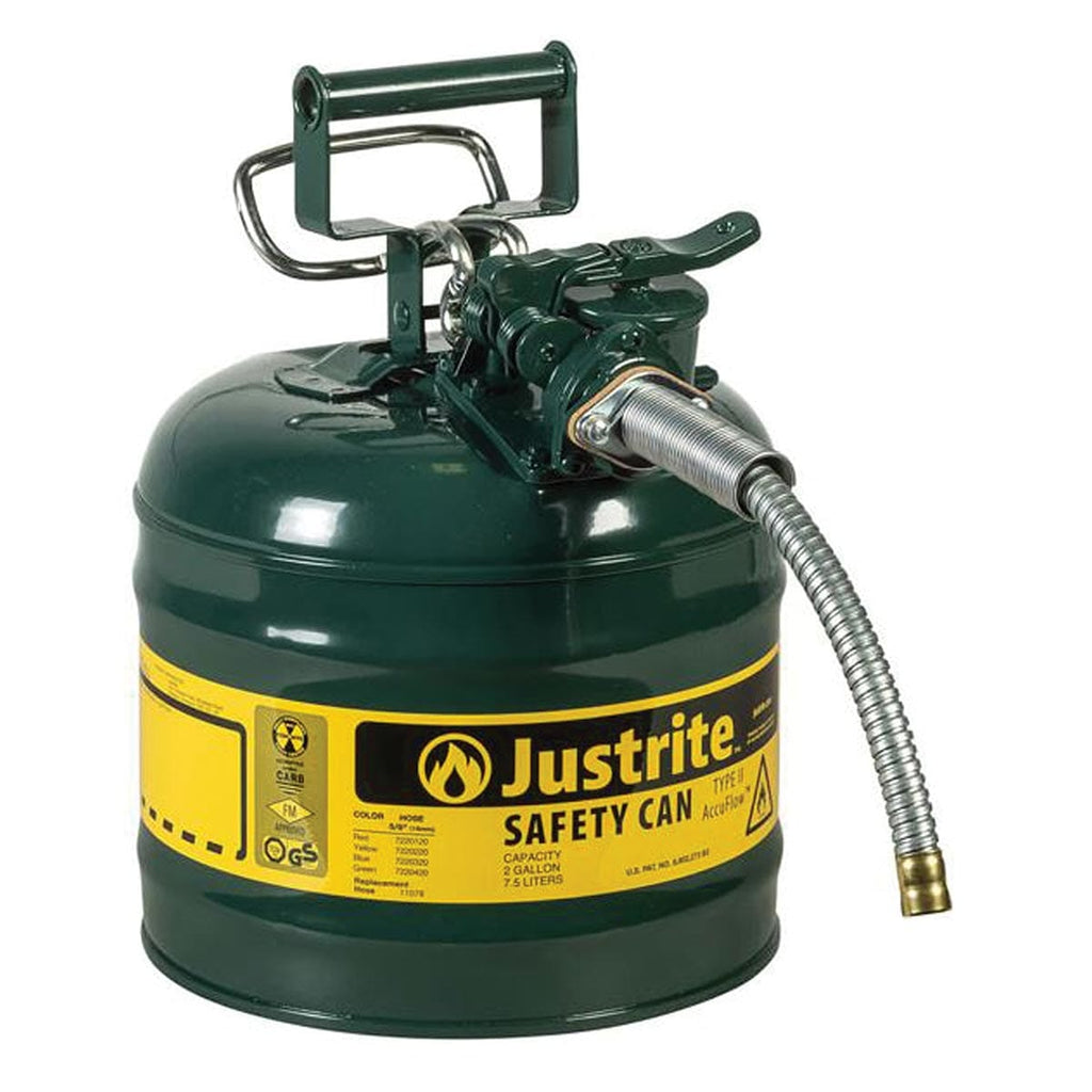 Justrite Type II AccuFlow Safety Can