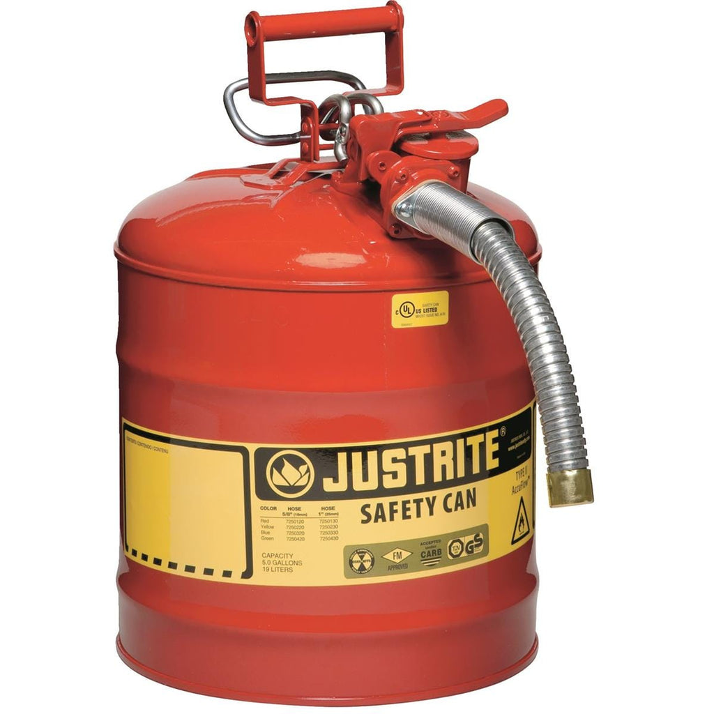 Justrite Type II AccuFlow Safety Can