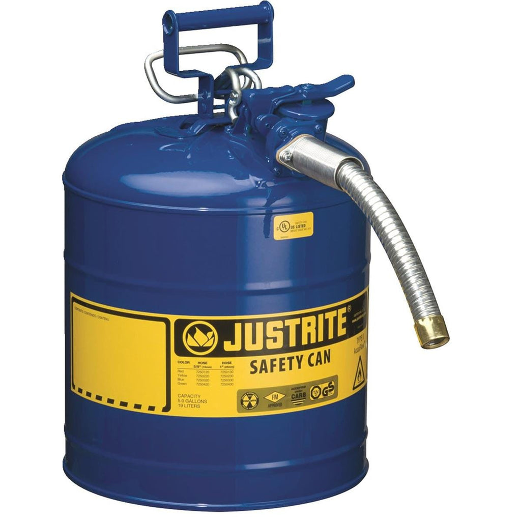 Justrite Type II AccuFlow Safety Can