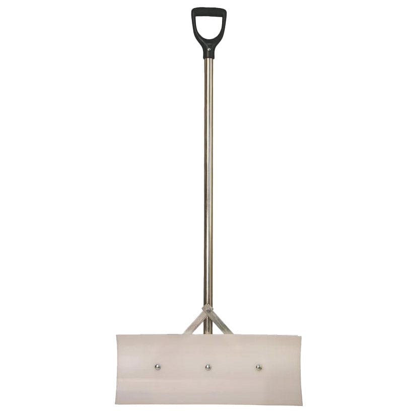 Gemplers Steel D-Handle Poly Scraper, 24"X10"