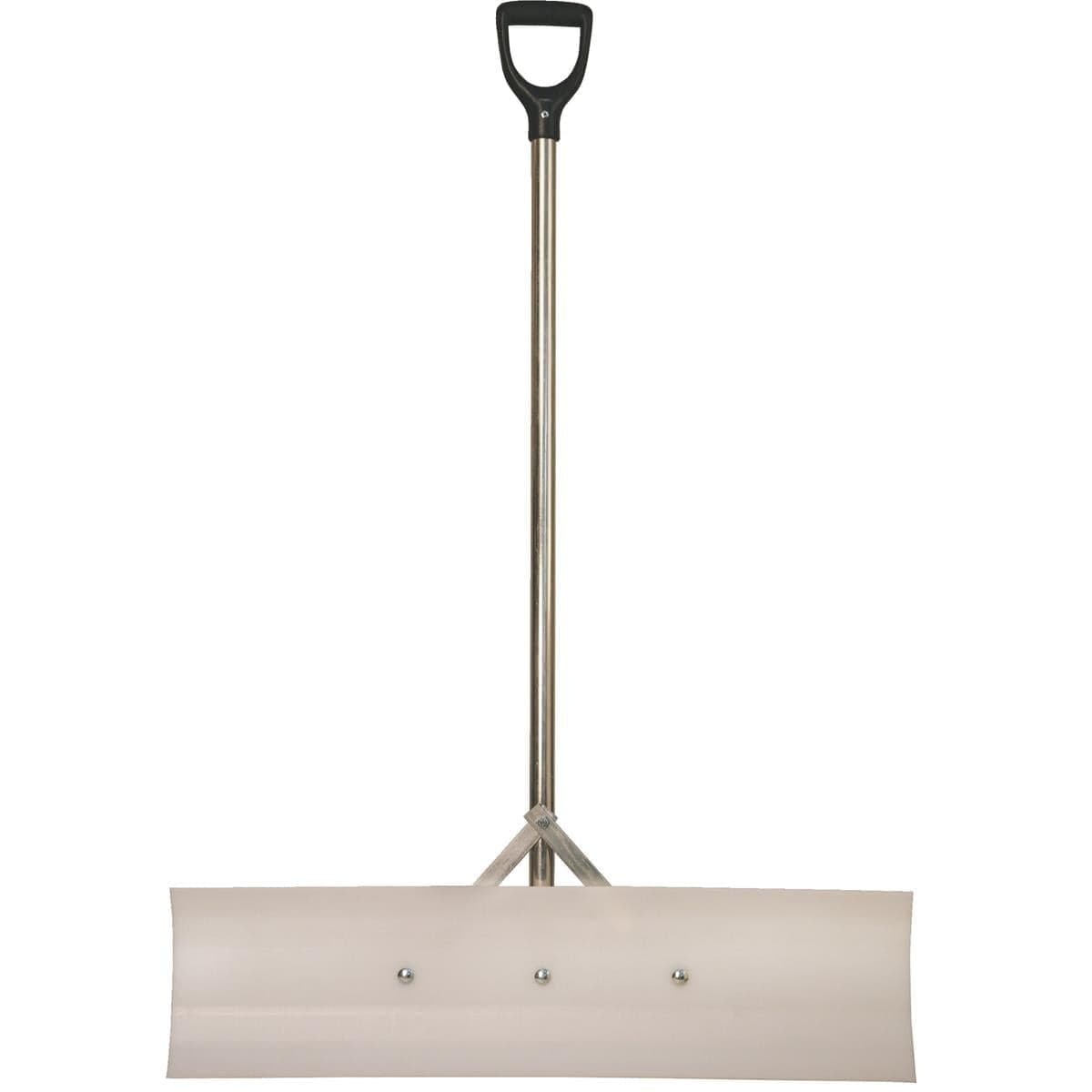 Gemplers Steel D-Handle Poly Scraper, 36"x10"