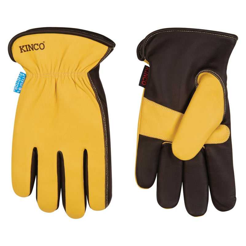 Kinco Hydroflector Water-Resistant Premium Grain Sheepskin Driver Gloves