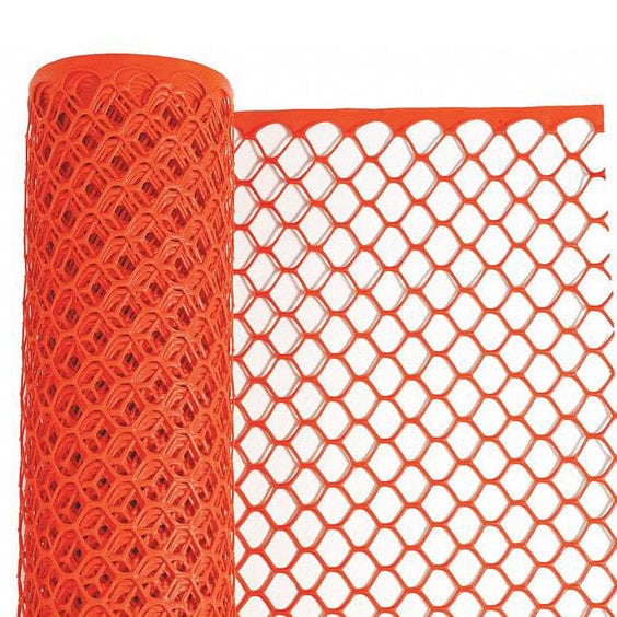 Orange Diamond Mesh Safety Fence