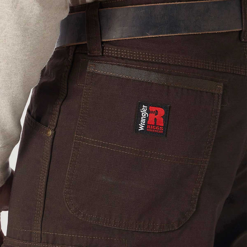Wrangler Riggs Workwear Riggs werkbroek voor heren, groot en hoog, flanel, gevoerd, ripstop rangerbroek, werkbroek, zwart, 38W x 32L Wrangler Riggs Workwear Riggs werkbroek voor heren, groot en hoog, flanel, gevoerd, ripstop rangerbroek, werkbroek, zwart, 38W x 32L