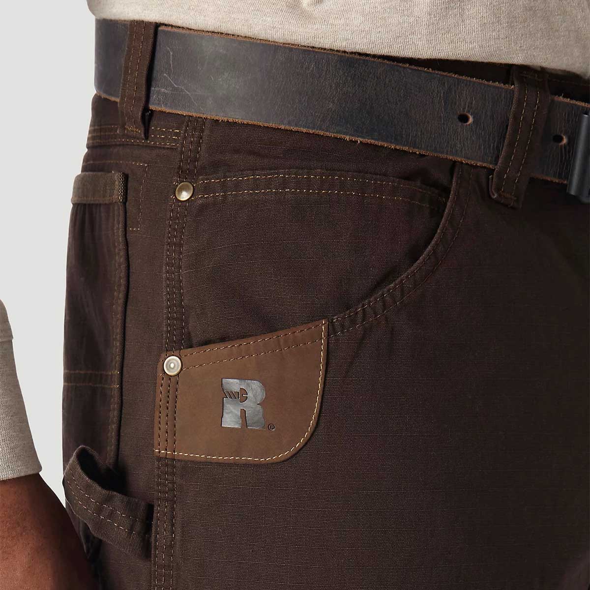 Wrangler Riggs Workwear Ripstop Ranger Cargo Pants, Dark Brown