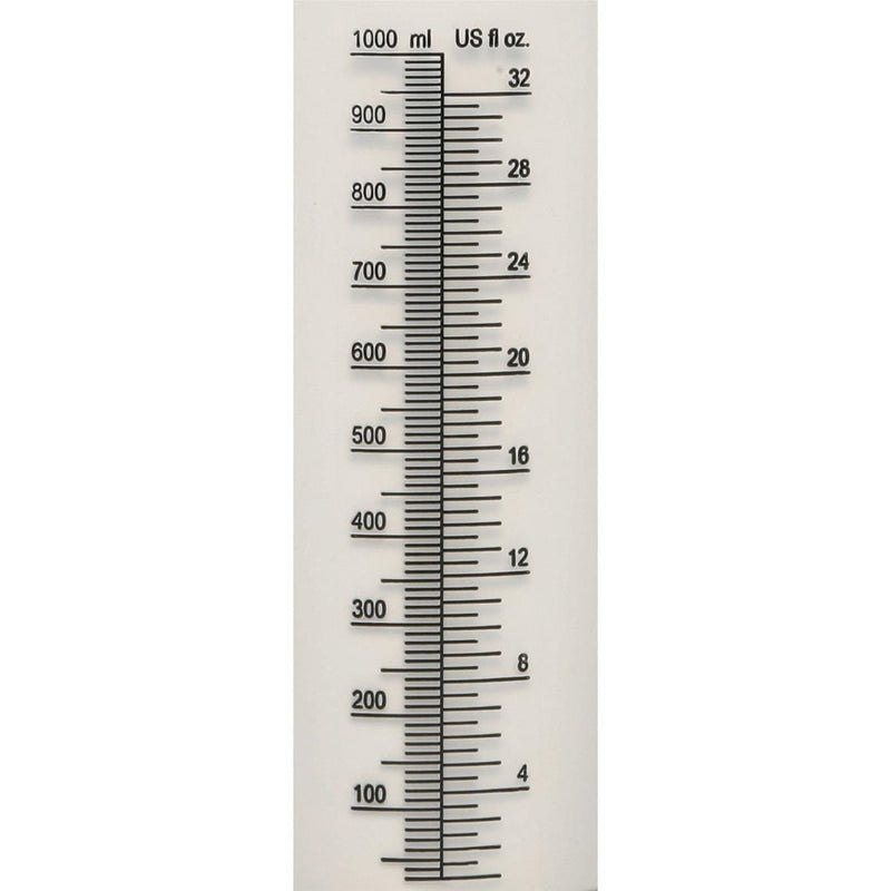 thumbnail image 2 of Gempler's 10-ounce Heavy-Duty Polypropylene Measuring Tube Excellent Resistance To Pesticides And Corrosive Chemicals, Printed Graduations 1-10oz 2 of 12