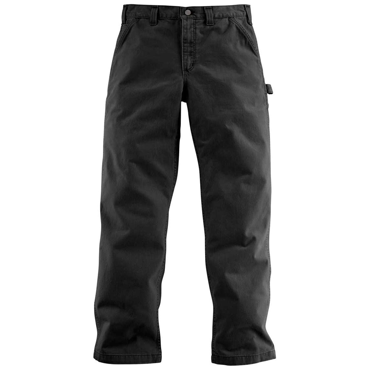 Black Carhartt Relaxed-Fit Twill Utility Work Pant