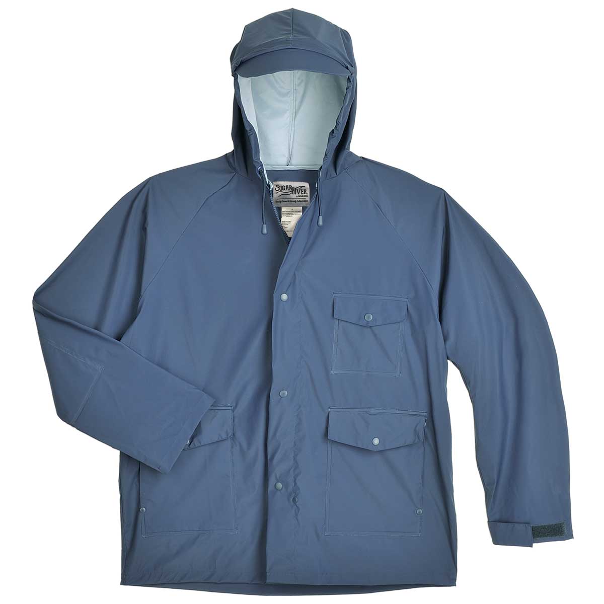 Sugar River by Gemplers PVC-on-Nylon Rain Jacket and Pants | Yellow and Blue