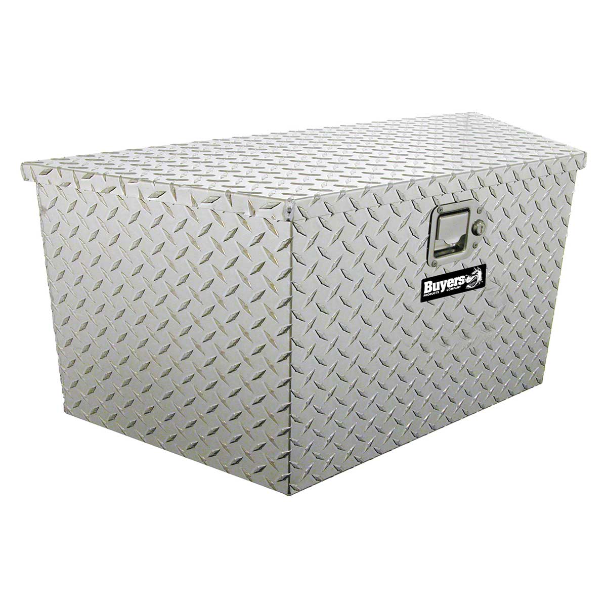 Buyers Products Diamond Tread Aluminum Trailer Tongue Box