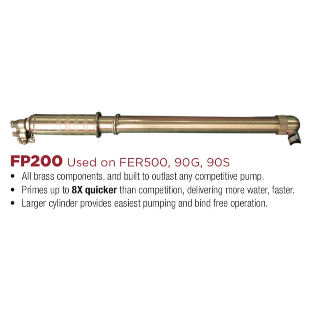 INDIAN 90G 5-GALLON GALVANIZED TANK W/ FP200 FIRE PUMP, MODEL 179014-1