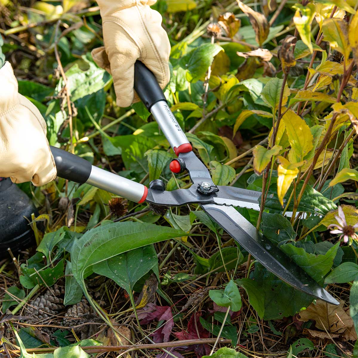 【特価セール】BAHCO(バーコ) Expent Hedge Shears 伸縮 Heavy Duty Hedge Shears with Wooden Handle | BAHCO