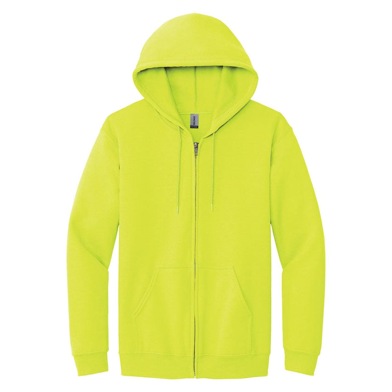 Sweatshirt 4xl Neon Hoodie Walmart Gildan Heavy Blend Full-Zip