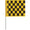 Blackburn 4" x 5" Patterned Marking Flags with Wire Stakes | 100 Pack