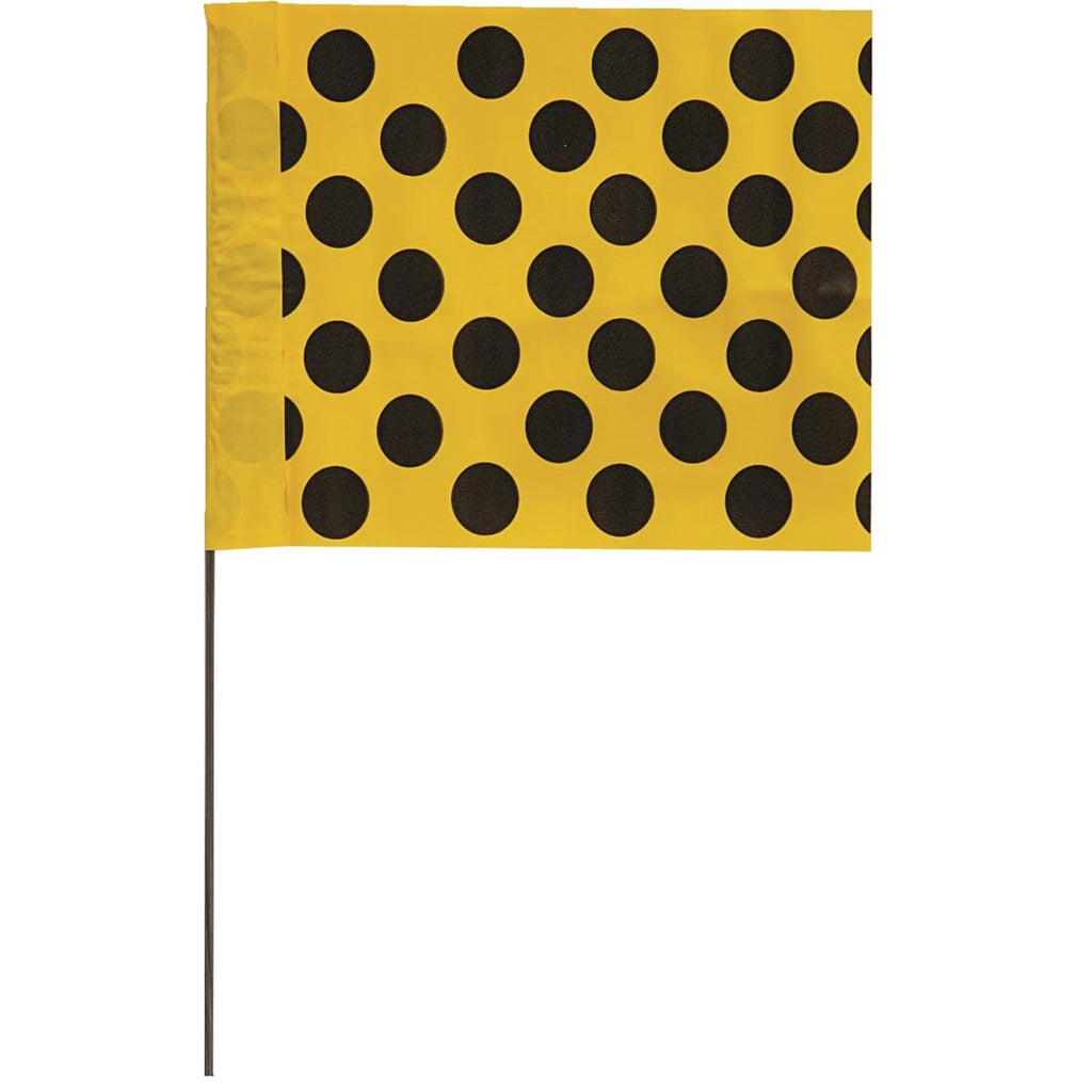 Blackburn 4" x 5" Patterned Marking Flags with Wire Stakes | 100 Pack