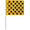 Blackburn 4" x 5" Patterned Marking Flags with Wire Stakes | 100 Pack