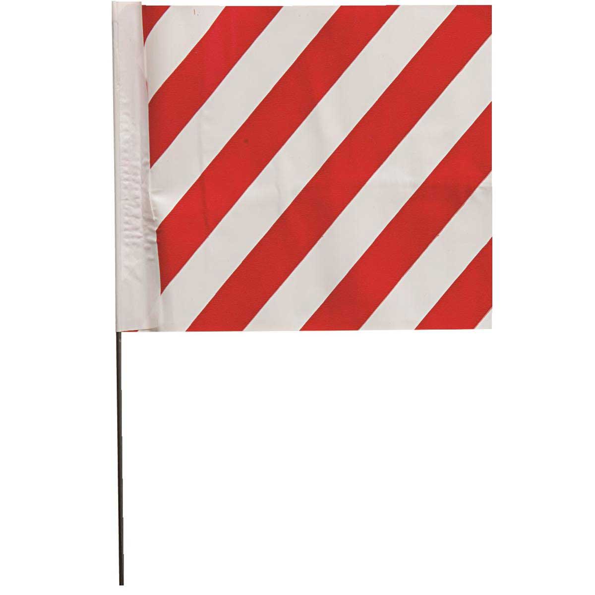 Blackburn 4" x 5" Patterned Marking Flags with Wire Stakes | 100 Pack