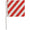 Blackburn 4" x 5" Patterned Marking Flags with Wire Stakes | 100 Pack
