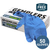 Gemplers 8-mil Nitrile Gloves | Box of 50 Gloves