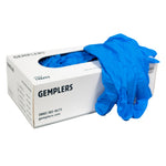 Gemplers 4-mil Disposable Nitrile Gloves | Box of 100 Gloves