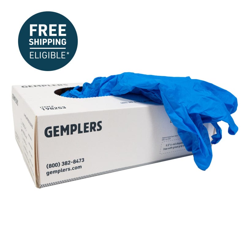 Gemplers 4-mil Nitrile Gloves | Box of 100 Gloves