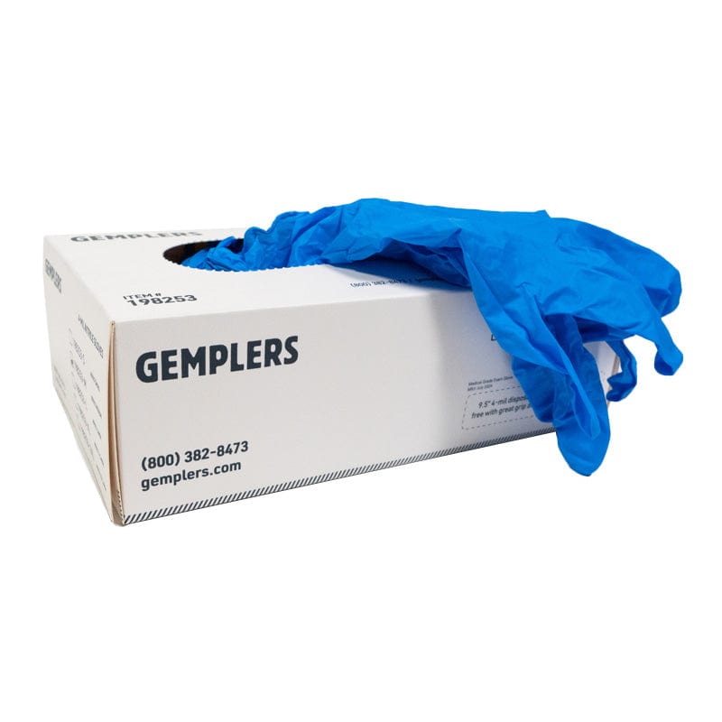 Gemplers 4-mil Nitrile Gloves | Box of 100 Gloves