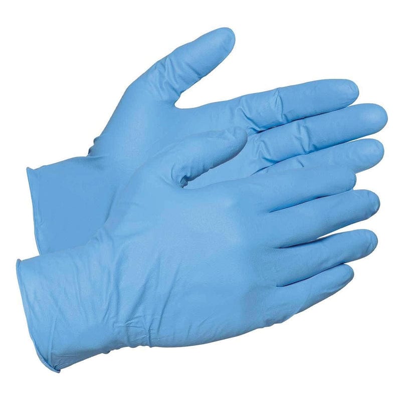 Gemplers 8-mil Disposable Nitrile Gloves, 2XL, BucKit of 500 gloves