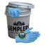 Gemplers 4-mil Disposable Nitrile Gloves, 2XL, BucKit of 500 gloves