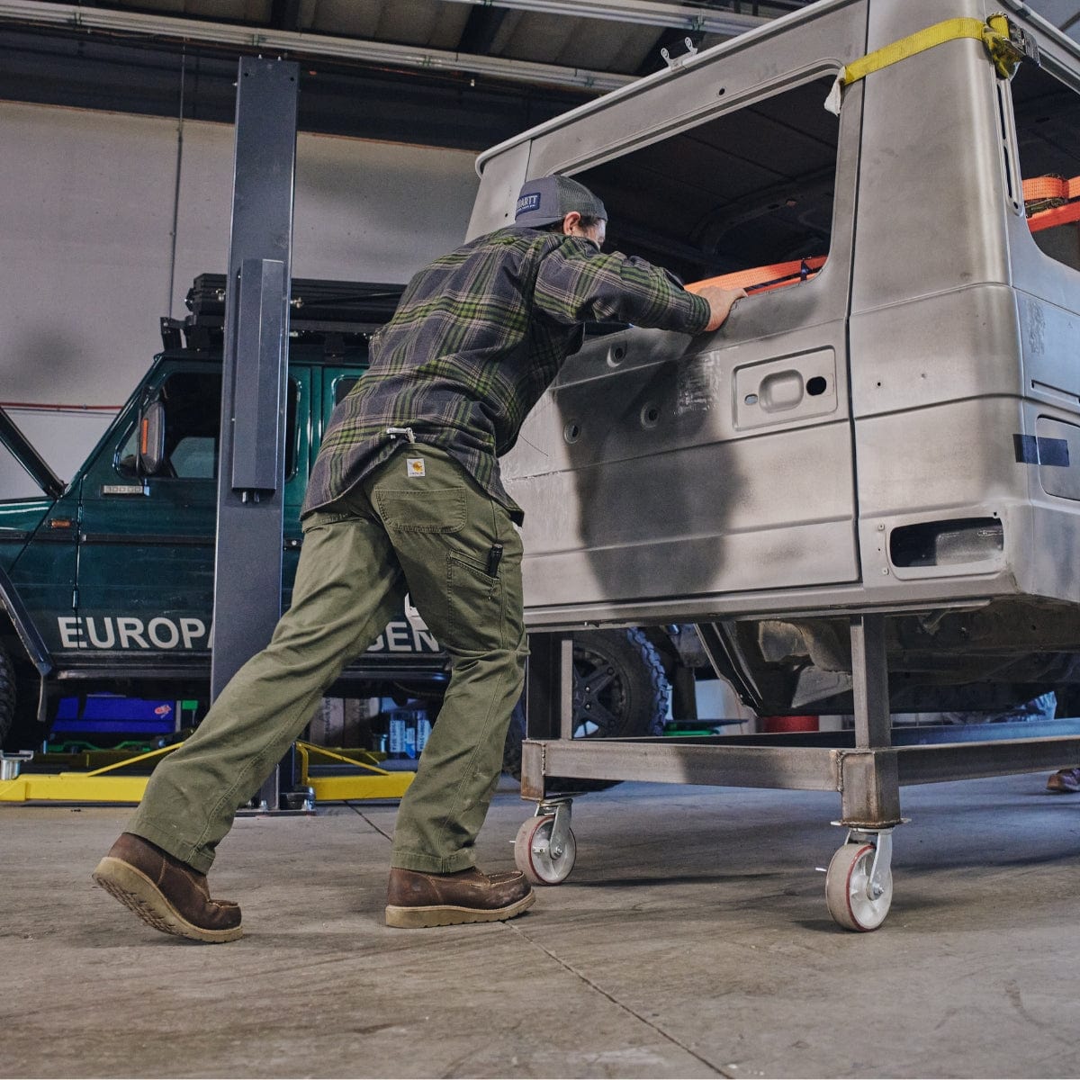 Carhartt Loose Fit Washed Duck Utility Work Pant, Waist Sizes 34"-38"