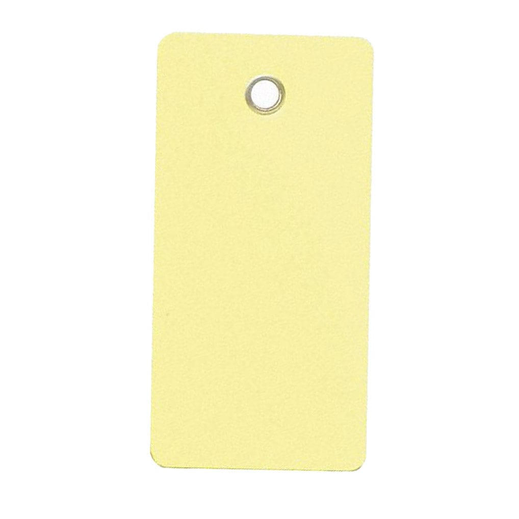 Yellow Vinyl Marking Tags
