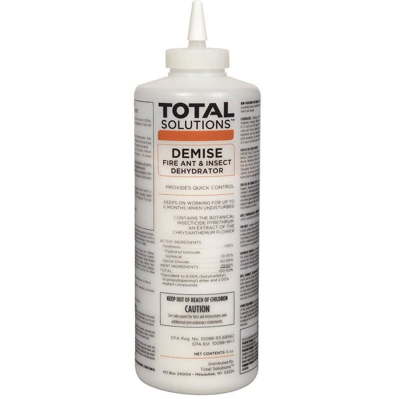Total Solutions Demise Fire Ant and Insect Dehydrator - 6oz. Puffer Bottle