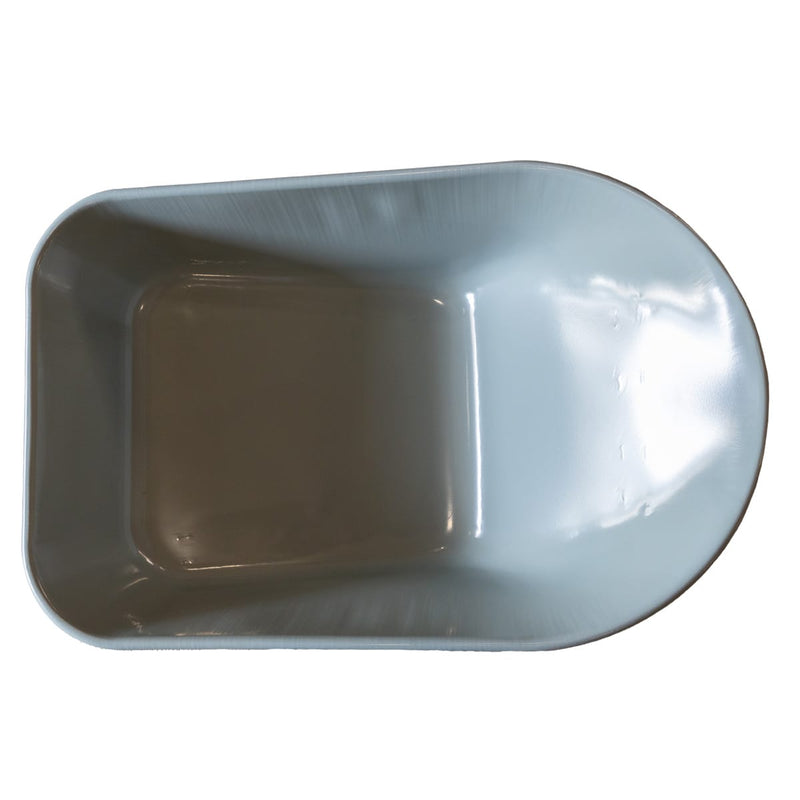 Replacement 6 cu ft Steel Wheelbarrow Pan/Tray, 39" x 25" x 12" Brentwood Wheelbarrows