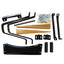 Replacement Steel Hardware Kit with Turf Tire & Wheel Assembly, 6 in Brentwood Wheelbarrows