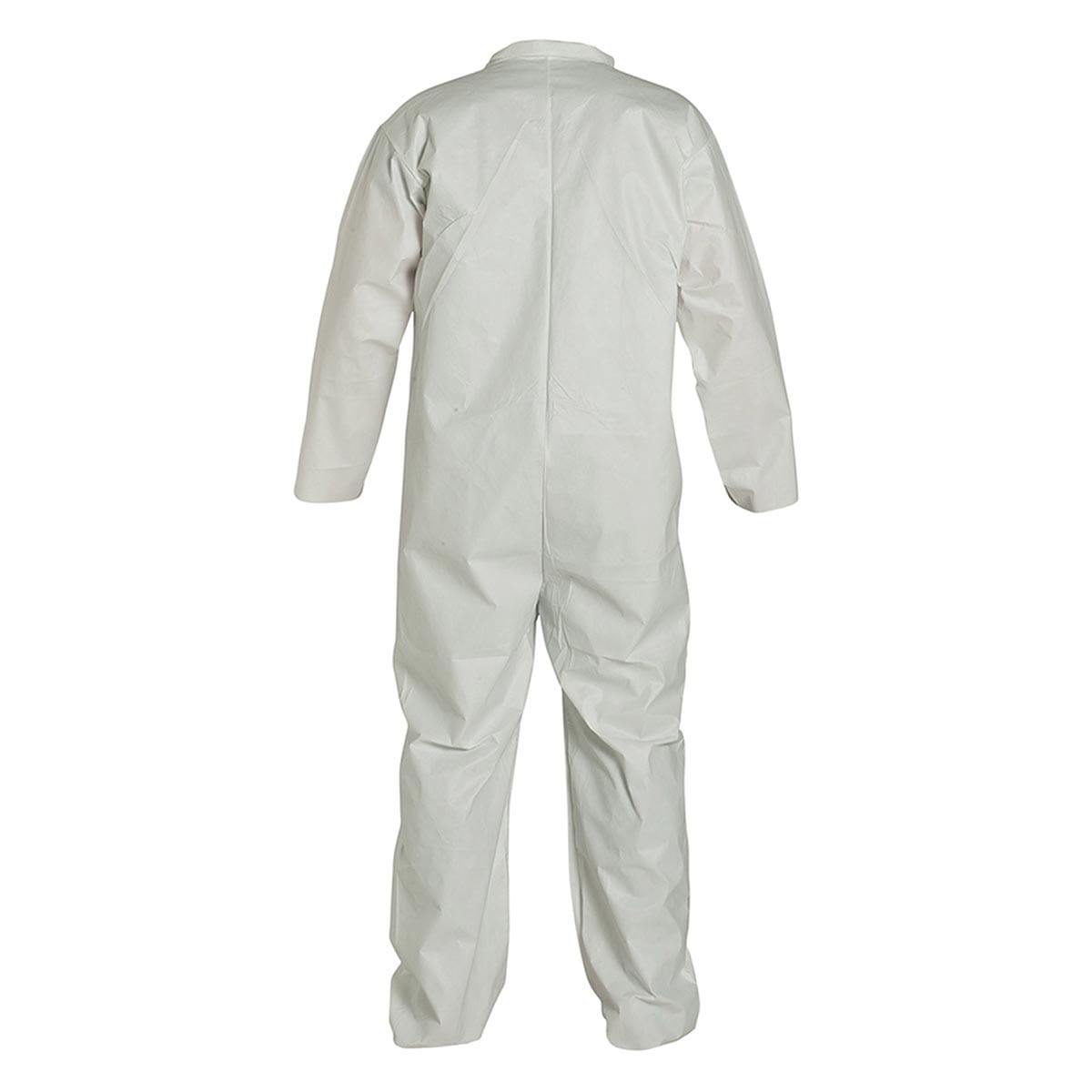 View of the back of the ProShield 60 Unhooded Basic Coverall, 25pk