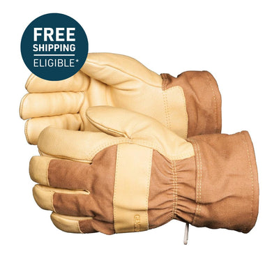 Gemplers Pigskin Insulated Waterproof Gloves with Safety Cuff