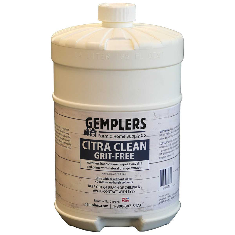 Gemplers Citra Clean Grit-Free Hand Cleaner, 1-gal.